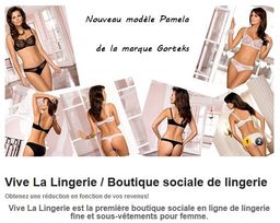 boutique de lingerie en ligne
