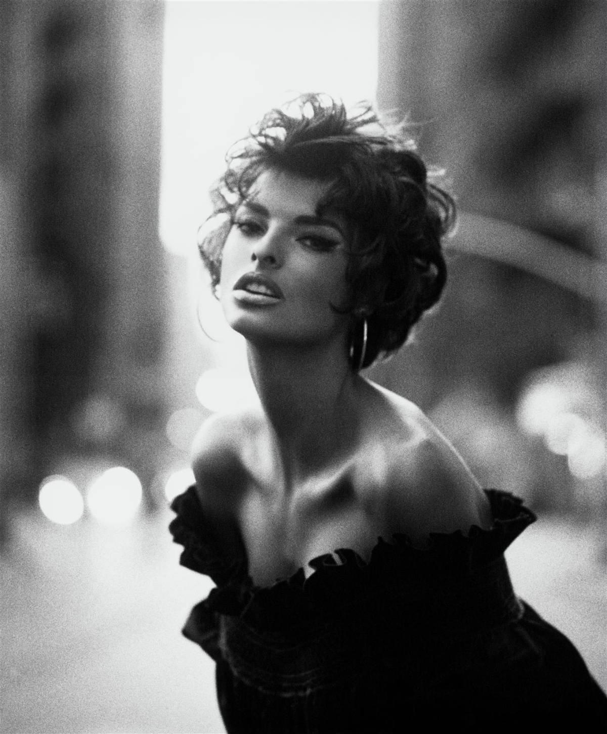 lingerie Linda Evangelista