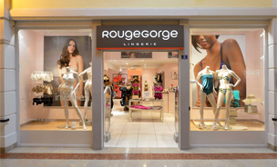 lingerie rouge gorge