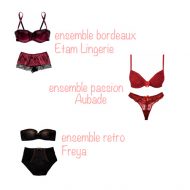 Lingerie saint valentin