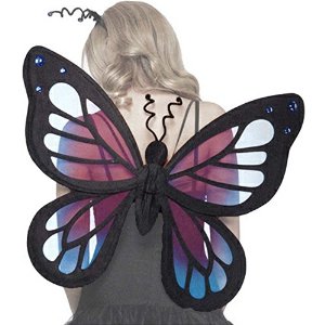 accessoires ailes de papillon noir leg avenue taille unique