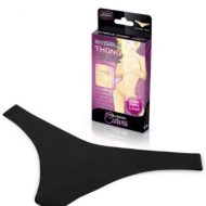 Accessoires tanga invisible coupe au laser 1 piece noir hollywood curves sm