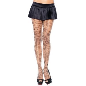 bas chat chat chat leg avenue taille unique c bas fantaisie rose