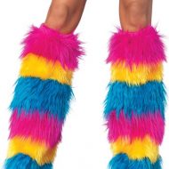 Bas collants jambiere yeti neon multicolore leg avenue taille unique