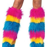 Bas collants jambieres froufrou de tulle multicolore leg avenue taille unique