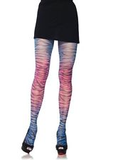 bas collants legging resille coloree multicolore leg avenue taille unique