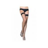 Bas grand filet leg avenue noir bas