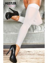 bas legging innocence hustler lingerie blanc bas legging jambieres