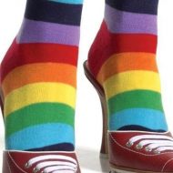 Bas opaques rainbow leg avenue blanc bas