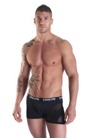 boxer homme bandes fines