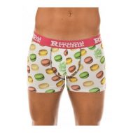 Boxer homme imprime macarons