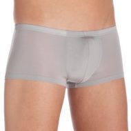 Boxer hommes bandes argentees