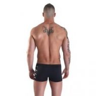 Boxer hommes ligne argentees