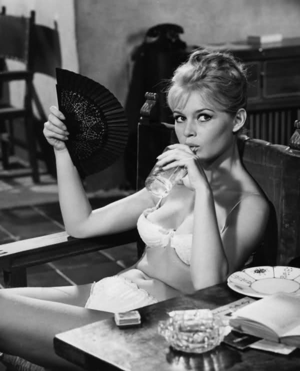 Brigitte Bardot lingerie