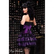 Burlesque jupe petillante leg avenue noir rose burlesque