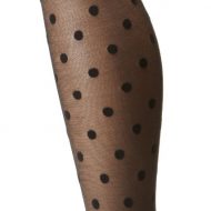 Collant danse de pois leg avenue noir collants