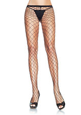 collant filet lycra lurex leg avenue noir argent collants