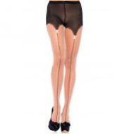 Collant jarretelles floral leg avenue noir collants jarretelles