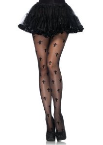 collant je crois en moi leg avenue taille unique f collants noir