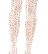 Collant large crochet leg avenue noir collants