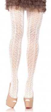 collant large crochet leg avenue noir collants