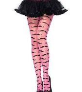 Collant moustaches leg avenue taille unique f collants rose