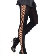 Collant nylon opaque en spandex leg avenue noir collants