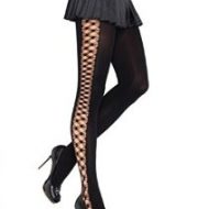 Collant opaque crochets leg avenue noir collants