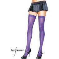 Collant plaid leg avenue mauve collants