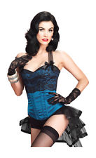 corset etoile filante leg avenue large bustiers et corsets bleu