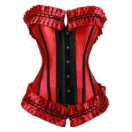 Corset satin et dentelle patricia