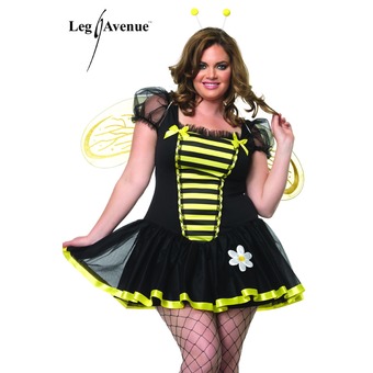 costume abeille butineuse leg avenue jaune noir p tites betes