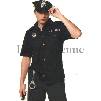 costume de policier leg avenue noir costume homme