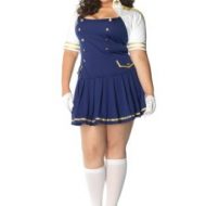 Costume marine gt leg avenue bleu blanc costumes grandes tailles