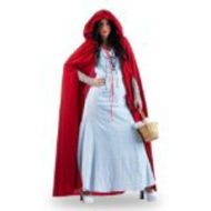 Costume petit chaperon rouge leg avenue ml g personnages princesses rouge noir