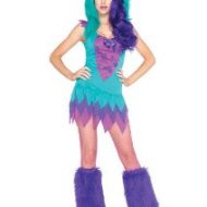 Costumes costume 2 pieces petit monstre frankie multicolore leg avenue xs