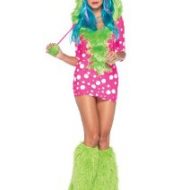 Costumes costume 2 pieces petit monstre melody rose vert leg avenue xs