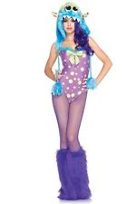 costumes costume 3 pieces petit monstre sexy mauve leg avenue small