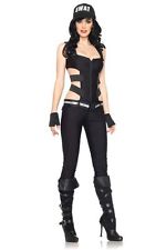 costumes costume 4 pieces officier swat provocante noir leg avenue small