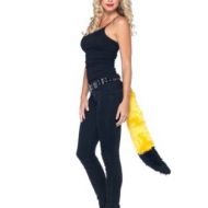 Costumes kit delicieuse renarde diademe queue jaune noir leg avenue taille unique