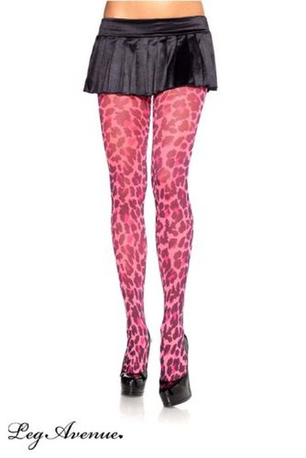 costumes kit leopard fluo rose fluo leg avenue taille unique