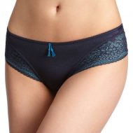 Culotte femme ouverte lovely in blue thong