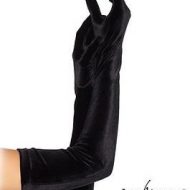 Gants opera velours leg avenue noir gants et mitaines