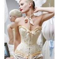 Guepiere corset satinee