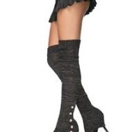 Jambieres lurex leg avenue noir argent club wear