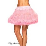 Jupon gonflant tulle leg avenue rose pale jupons