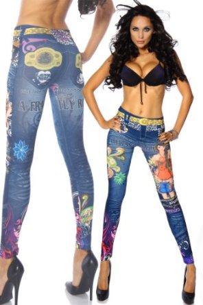 legging fashion colore couleur jeans