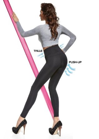 legging fesses push up et amincissement de la taille 200 deniers