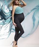 Legging jean femme enceinte avec maintien du ventre 200 deniers