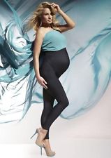 legging jean femme enceinte avec maintien du ventre 200 deniers